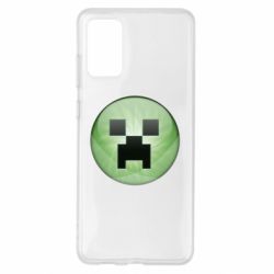 Чехол для Samsung S20+ Minecraft Ball - PrintSalon