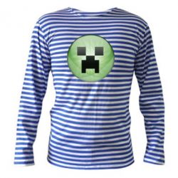 Тельняшка с длинным рукавом Minecraft Ball - PrintSalon