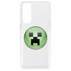 Чехол для Oppo Reno 4 Pro Minecraft Ball - PrintSalon