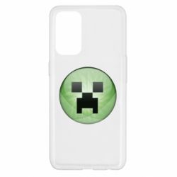 Чехол для Oppo Reno 5 4G Minecraft Ball - PrintSalon