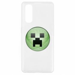 Чехол для Oppo Find X2 Minecraft Ball - PrintSalon