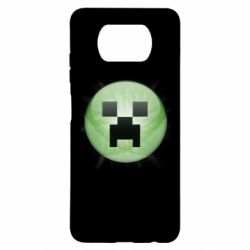 Чехол для Xiaomi Poco X3 Minecraft Ball - PrintSalon