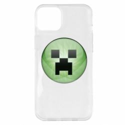 Чехол для iPhone 14 Plus Minecraft Ball - PrintSalon