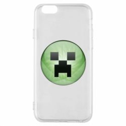 Чехол для iPhone 6/6S Minecraft Ball - PrintSalon