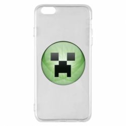 Чехол для iPhone 6 Plus/6S Plus Minecraft Ball - PrintSalon