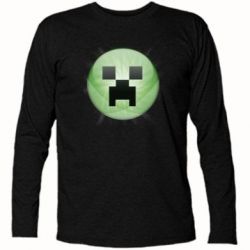 Футболка с длинным рукавом Minecraft Ball - PrintSalon