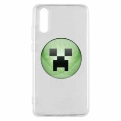 Чехол для Huawei P20 Minecraft Ball - PrintSalon