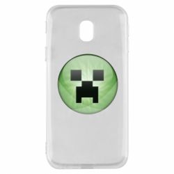 Чехол для Samsung J3 2017 Minecraft Ball - PrintSalon