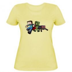 Жіноча футболка Minecraft Company - PrintSalon