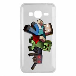 Чохол для Samsung J3 2016 Minecraft Company - PrintSalon