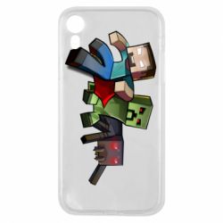 Чохол для iPhone XR Minecraft Company - PrintSalon
