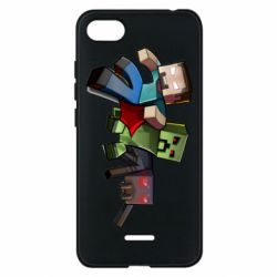 Чохол для Xiaomi Redmi 6A Minecraft Company - PrintSalon