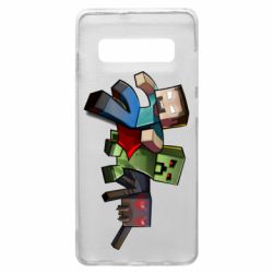 Чохол для Samsung S10+ Minecraft Company - PrintSalon