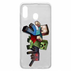 Чохол для Samsung A30 Minecraft Company - PrintSalon