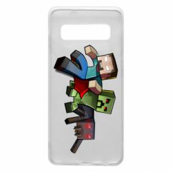 Чохол для Samsung S10 Minecraft Company - PrintSalon
