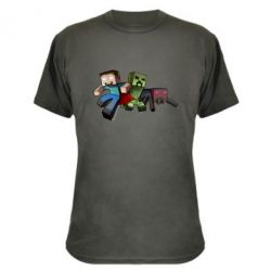 Камуфляжна футболка Minecraft Company - PrintSalon