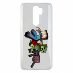 Чохол для Xiaomi Redmi Note 8 Pro Minecraft Company - PrintSalon