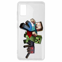 Чохол для Samsung A41 Minecraft Company - PrintSalon