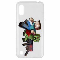 Чохол для Samsung A01 / M01 Minecraft Company - PrintSalon