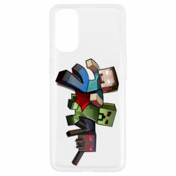 Чохол для Oppo Reno 4Minecraft Company - PrintSalon