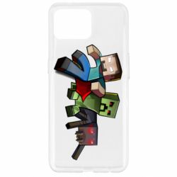 Чохол для Oppo Reno 4 Lite Minecraft Company - PrintSalon