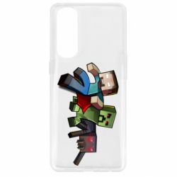 Чохол для Oppo Reno 4 Pro Minecraft Company - PrintSalon