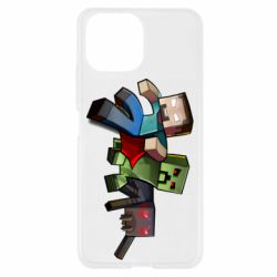 Чохол для Xiaomi Mi11 Lite Minecraft Company - PrintSalon