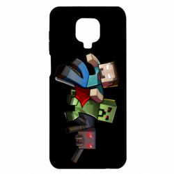 Чохол для Xiaomi Redmi Note 9S / 9Pro / 9Pro Max Minecraft Company - PrintSalon