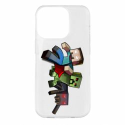 Чохол для iPhone 14 Pro Minecraft Company - PrintSalon