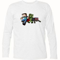 Футболка з довгим рукавом Minecraft Company - PrintSalon