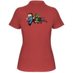 Жіноче поло Minecraft Company - PrintSalon