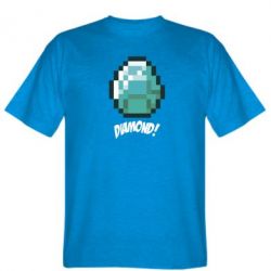 Чоловіча футболка Stedman Minecraft Diamond! - PrintSalon
