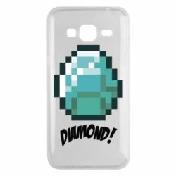 Чохол для Samsung J3 2016 Minecraft Diamond! - PrintSalon
