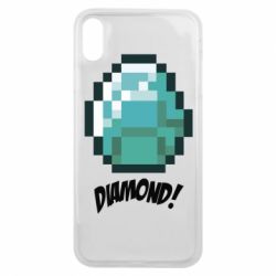 Чохол для iPhone Xs Max Minecraft Diamond! - PrintSalon