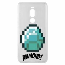 Чохол для Meizu Note 8 Minecraft Diamond! - PrintSalon