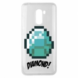 Чохол для Xiaomi Pocophone F1 Minecraft Diamond! - PrintSalon