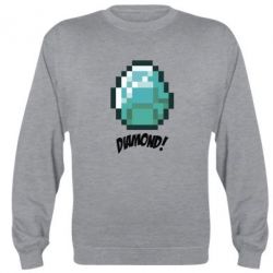 Світшот Minecraft Diamond! - PrintSalon