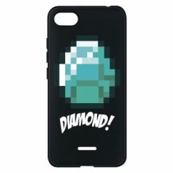 Чохол для Xiaomi Redmi 6A Minecraft Diamond! - PrintSalon