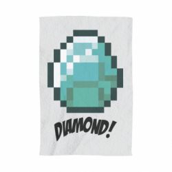 Рушник з принтом Minecraft Diamond! - PrintSalon