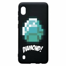 Чохол для Samsung A10 Minecraft Diamond! - PrintSalon