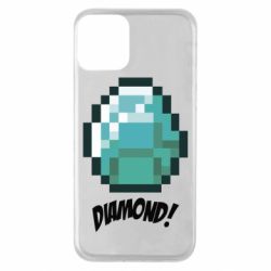 Чохол для iPhone 11 Minecraft Diamond! - PrintSalon