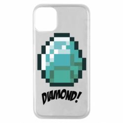 Чохол для iPhone 11 Pro Minecraft Diamond! - PrintSalon