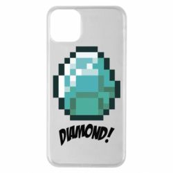 Чохол для iPhone 11 Pro Max Minecraft Diamond! - PrintSalon