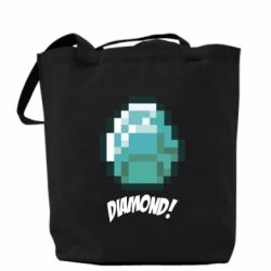 Торба Minecraft Diamond! - PrintSalon