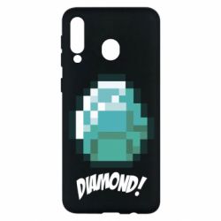 Чохол для Samsung M30 Minecraft Diamond! - PrintSalon