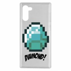 Чохол для Samsung Note 10 Minecraft Diamond! - PrintSalon