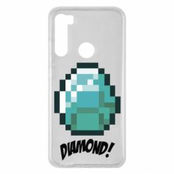 Чохол для Xiaomi Redmi Note 8 Minecraft Diamond! - PrintSalon