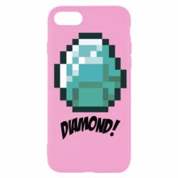 Чохол для iPhone SE 2020 Minecraft Diamond! - PrintSalon