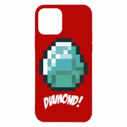 Чохол для iPhone 12 Pro Minecraft Diamond! - PrintSalon