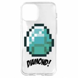 Чохол для iPhone 12 mini Minecraft Diamond! - PrintSalon
